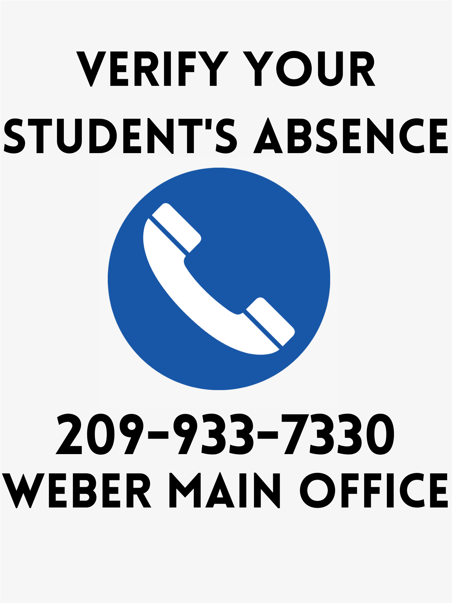 Weber Office Number